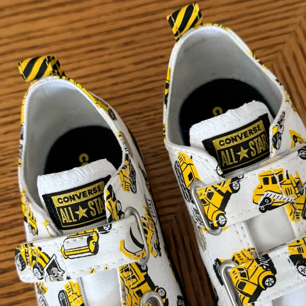 CONVERSE Chuck Taylor All Star Construction Sneakers - White/Yellow